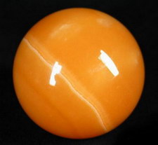 Bright Orange Calcite